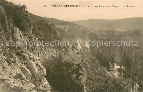 AK / Ansichtskarte Velars sur Ouche Ancienne Forge et les Roches Velars sur Ouche