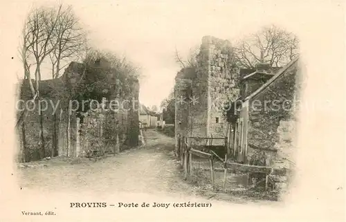 AK / Ansichtskarte Provins Porte de Jouy exterieur Provins
