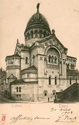 AK / Ansichtskarte Tours_Indre et Loire St Martin Tours Indre et Loire