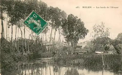 AK / Ansichtskarte Melun_Seine_et_Marne Les bords de l Almont Melun_Seine_et_Marne