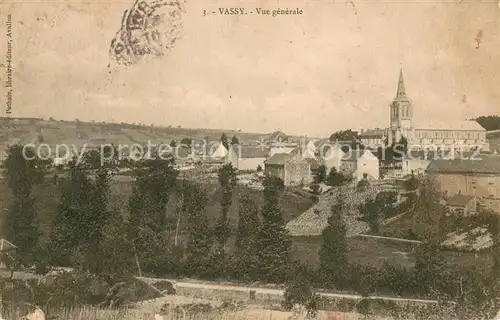 AK / Ansichtskarte Vassy_Yonne Vue generale Vassy Yonne