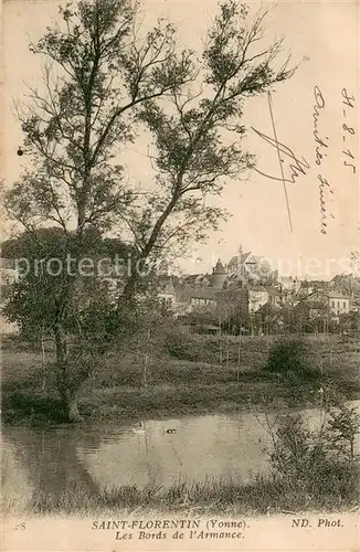 AK / Ansichtskarte Saint Florentin_89 Les Bords de l Armance 