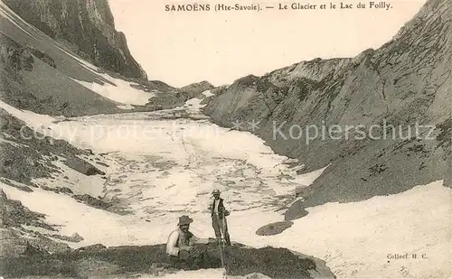 AK / Ansichtskarte Samoens Gletscher Samoens