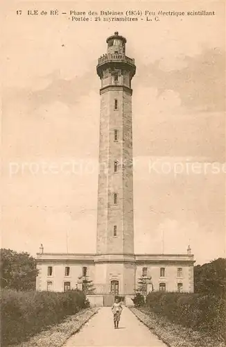 AK / Ansichtskarte Ile_de_Re Leuchtturm Ile_de_Re