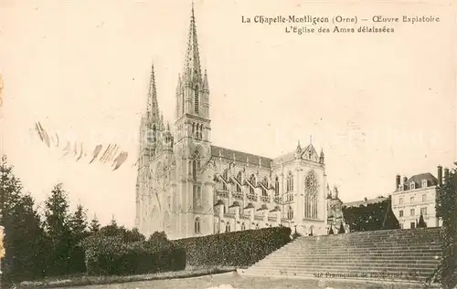 AK / Ansichtskarte La_Chapelle Montligeon Oeuvre Expiatoire Eglise des Ames delaissees La_Chapelle Montligeon