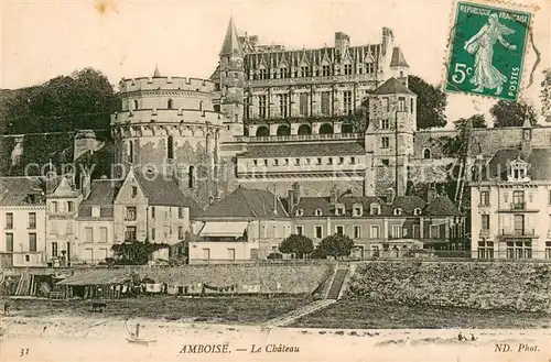 AK / Ansichtskarte Amboise Le Chateau Amboise