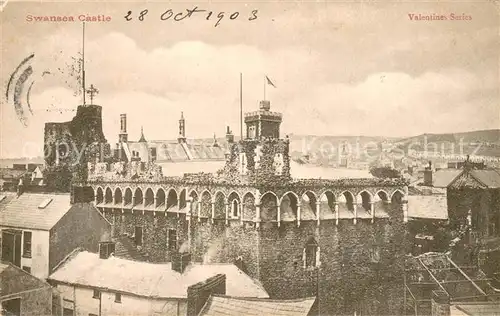 AK / Ansichtskarte Swansea The Swansea Castle Swansea