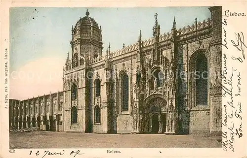 AK / Ansichtskarte Lisboa Belem Lisboa