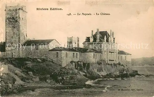 AK / Ansichtskarte La_Napoule_Plage Le Chateau La_Napoule_Plage