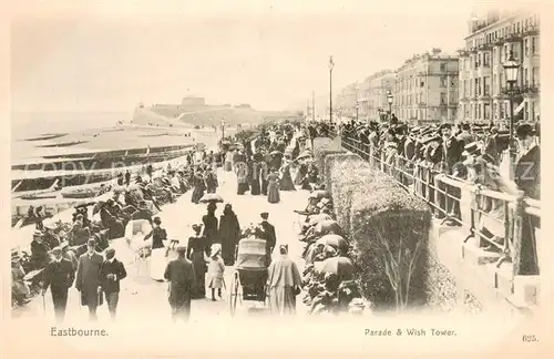 AK / Ansichtskarte Eastbourne Parade and Wish Tower Eastbourne