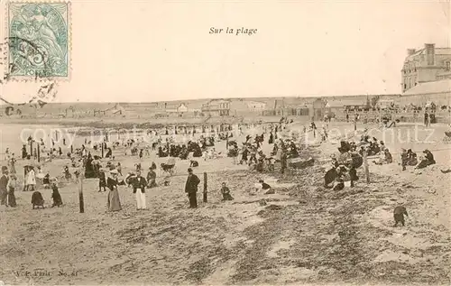 AK / Ansichtskarte Provins Sur la plage Provins