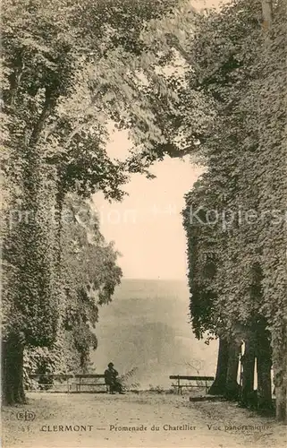 AK / Ansichtskarte Clermont_Ferrand Promenade du Chatellier Vue panoramique Clermont_Ferrand