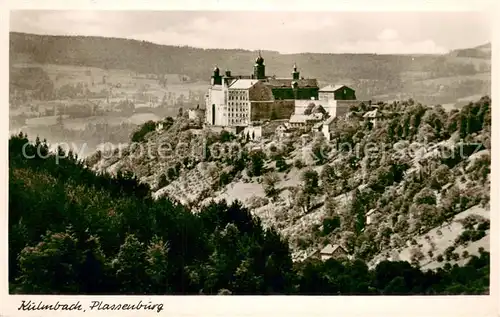 AK / Ansichtskarte Kulmbach Plassenburg Fliegeraufnahme Kulmbach