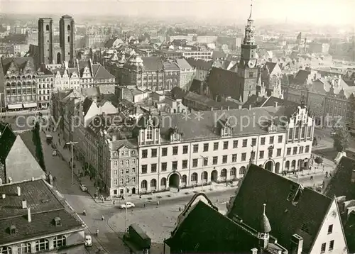 AK / Ansichtskarte Wroclaw Widok ogolny Wroclaw