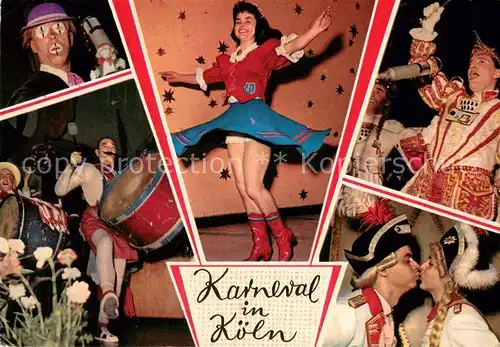 AK / Ansichtskarte Koeln_Rhein Karneval in Koeln Details Koeln_Rhein