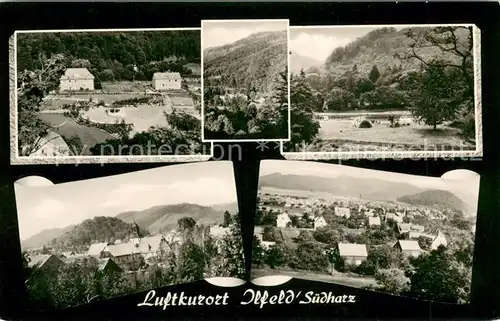 AK / Ansichtskarte Ilfeld_Suedharz Gesamtansicht Luftkurort Landschaftspanorama Ilfeld Suedharz