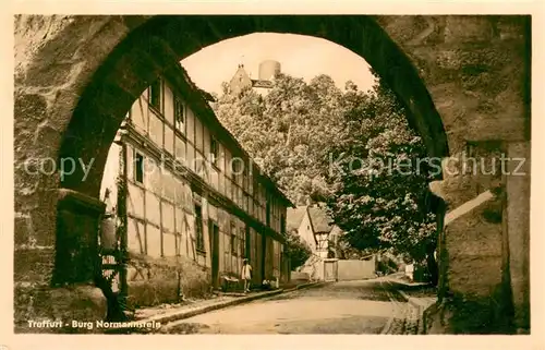 AK / Ansichtskarte Treffurt_Werra Burg Normannstein Treffurt Werra