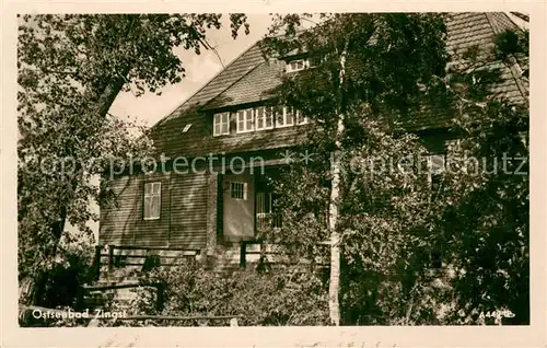 AK / Ansichtskarte Zingst_Ostseebad Wohnhaus Zingst_Ostseebad