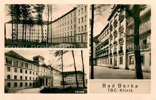 AK / Ansichtskarte Bad_Berka TBC Klinik Bad_Berka