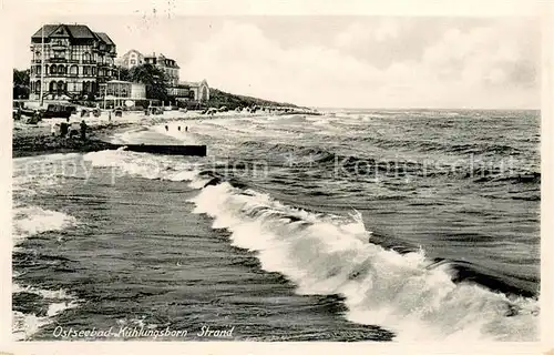 AK / Ansichtskarte Kuehlungsborn_Ostseebad Strand Kuehlungsborn_Ostseebad