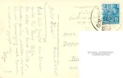 AK / Ansichtskarte Bansin_Ostseebad Strandhotel Bansiner Hof Bansin_Ostseebad