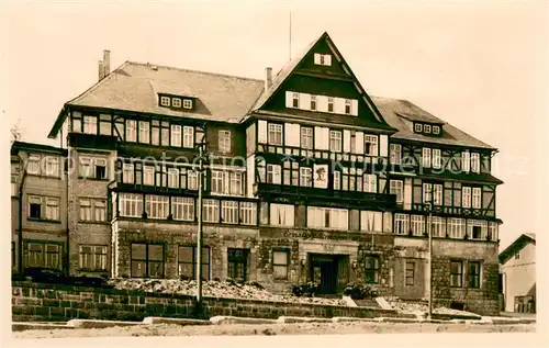 AK / Ansichtskarte Oberhof_Thueringen Ernst Thaelmann Haus Oberhof Thueringen