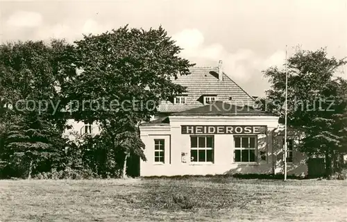 AK / Ansichtskarte Vitte_Hiddensee Ausflugslokal Heiderose Vitte Hiddensee