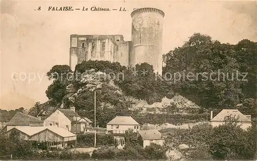 AK / Ansichtskarte Falaise_Calvados Chateau Falaise_Calvados