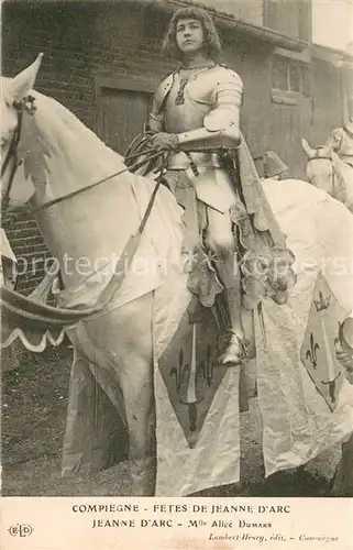 AK / Ansichtskarte Compiegne_Oise Fetes de Jeanne d Arc Compiegne Oise