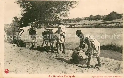 AK / Ansichtskarte Sudan_Africa Au Soudan Francais 
