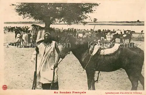 AK / Ansichtskarte Soudan_Sudan_Africa Au Soudan Francais 