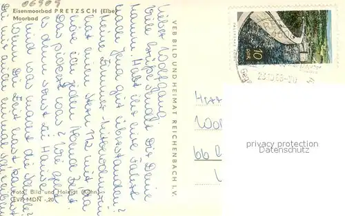 AK / Ansichtskarte Bad_Pretzsch_Elbe Moorbad Bad_Pretzsch_Elbe