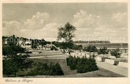 AK / Ansichtskarte Goehren_Ruegen Strandpromenade Goehren Ruegen