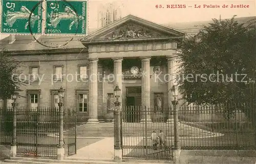 AK / Ansichtskarte Reims_Champagne_Ardenne Palais de Justice Reims_Champagne_Ardenne