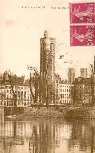 AK / Ansichtskarte Chalon sur Saone Tour du Doyenne Chalon sur Saone