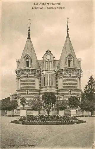 AK / Ansichtskarte Epernay_51 Chateau Mercier Schloss 