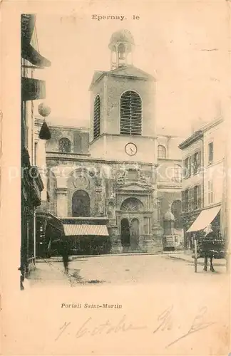 AK / Ansichtskarte Epernay_51 Portail Saint Martin 