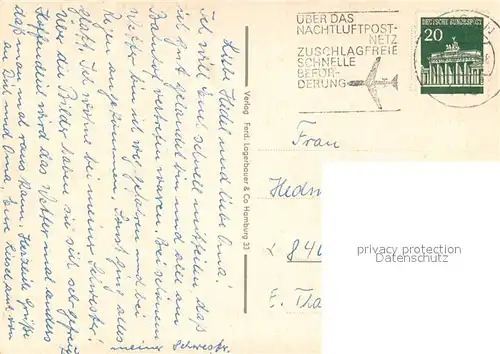 AK / Ansichtskarte Lingen_Ems Marktplatz Fachwerkhaus Emspartien Kraftwerk Ortspartien Lingen_Ems