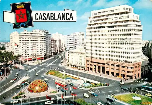 AK / Ansichtskarte Casablanca Place Mohammed V  Casablanca