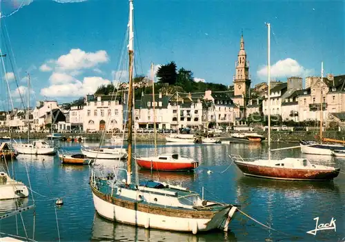AK / Ansichtskarte Binic_Cotes_d_Armor Le port et l eglise Binic_Cotes_d_Armor