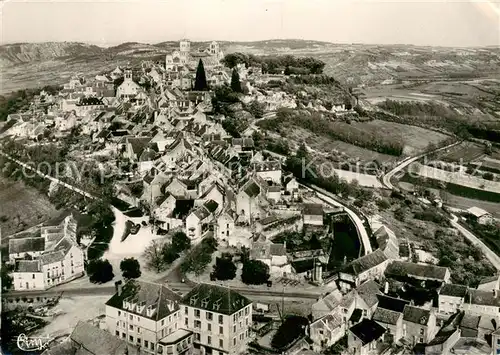 AK / Ansichtskarte Vezelay Vue generale aerienne Vezelay