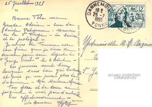 AK / Ansichtskarte Tonnerre Rue de Venise Tonnerre