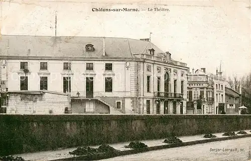 AK / Ansichtskarte Chalons sur Marne Le theatre 
