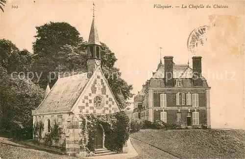 AK / Ansichtskarte Villequier Chapelle du chateau Villequier