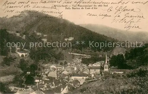 AK / Ansichtskarte Villefort_Lozere Vue panoramique Belle Station de Cure d Air Villefort_Lozere