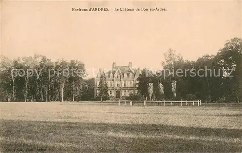 AK / Ansichtskarte Bois_en_Ardres Chateau Parc Schloss Park 