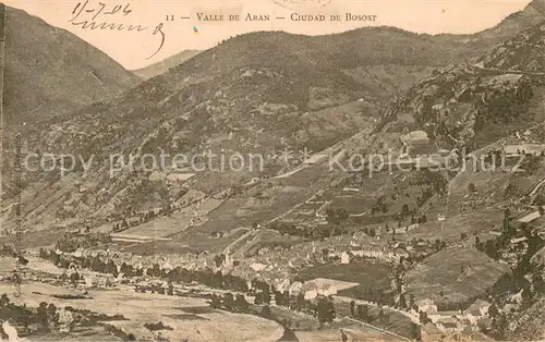 AK / Ansichtskarte Bosost Panorama Valle de Aran Bosost
