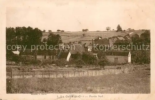 AK / Ansichtskarte La_Celle Saint Cyr Vue d ensemble partie sud La_Celle Saint Cyr