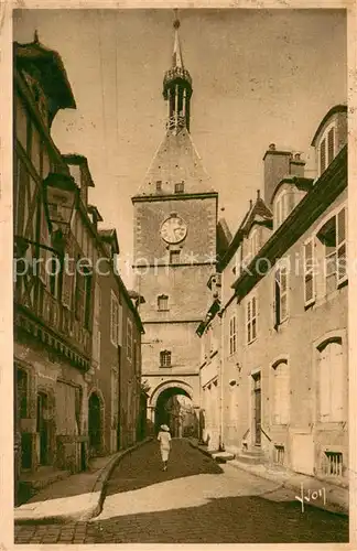 AK / Ansichtskarte Avallon Porte et tour de l horloge Avallon