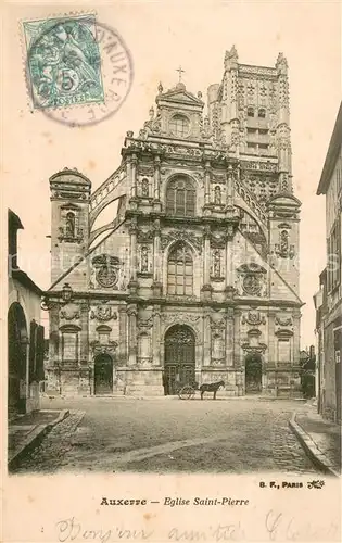 AK / Ansichtskarte Auxerre Eglise Saint Pierre Auxerre